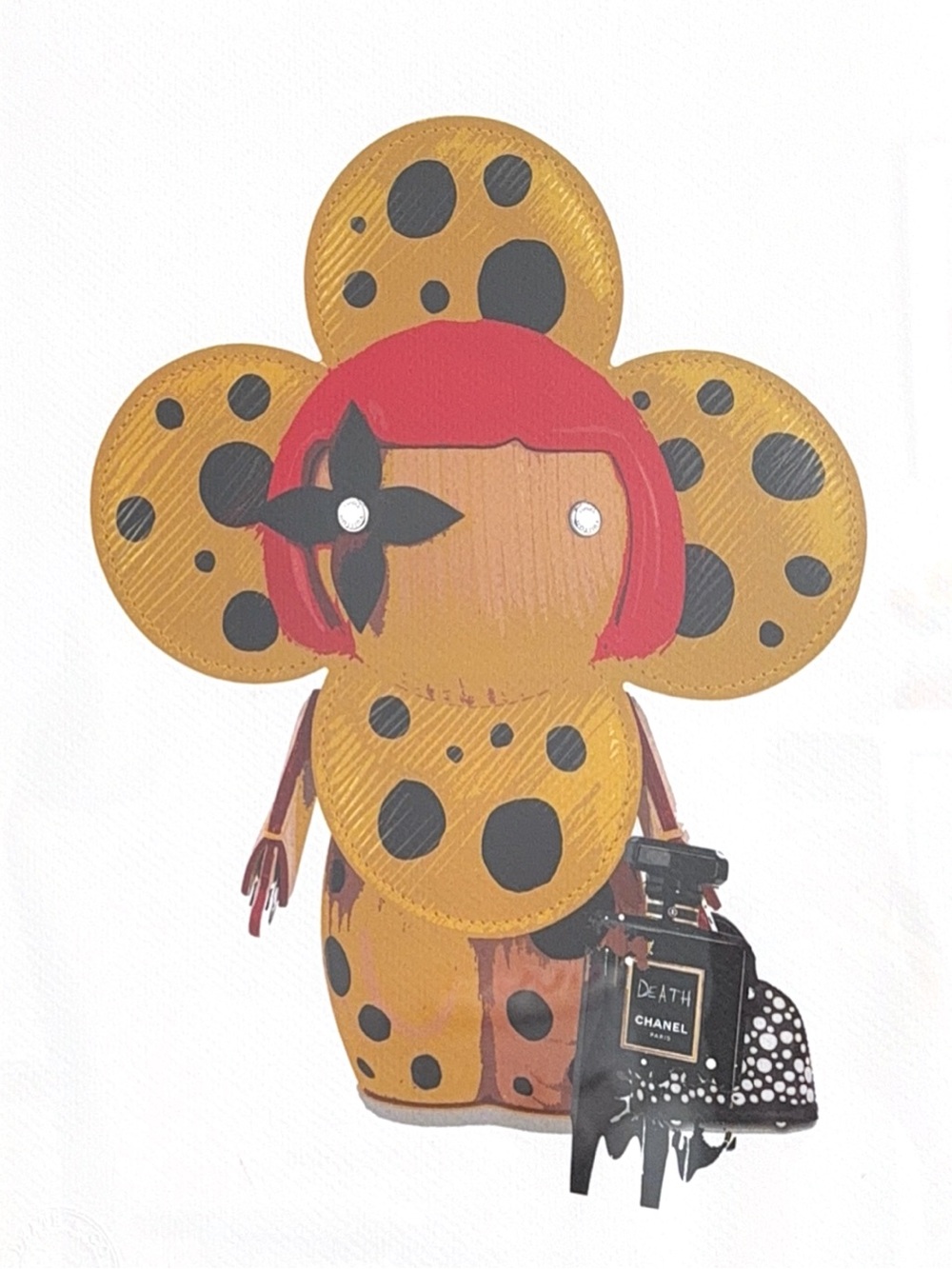 DEATH NYC Print - LV Yayoi Kusama Vivienne